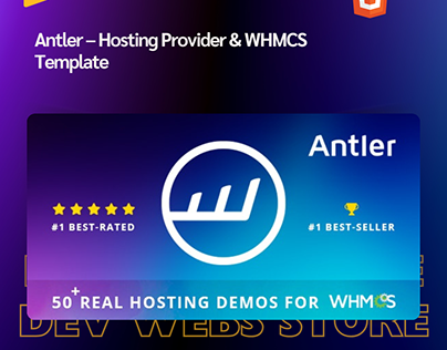 Antler – Hosting Provider & WHMCS Template