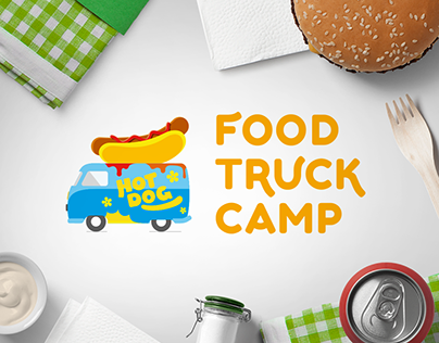 Food Truck Camp Logo