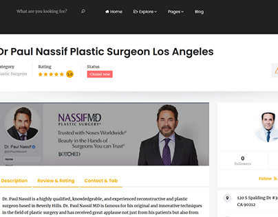 Dr. Paul Nassif Reviews, Dr. Paul Nassif MD Reviews