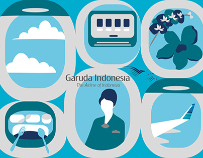 Garuda Indonesia - Meal Box Business Class Design