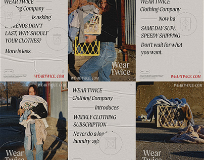 Wear Twice Ethical Clothing Campaign