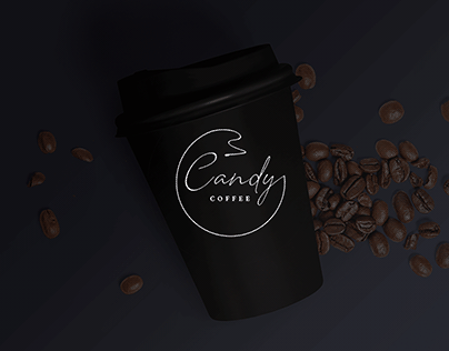 CandyCoffee branding/visual identity/collaterals