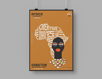 Africa: The Future Of Typography Poster Design