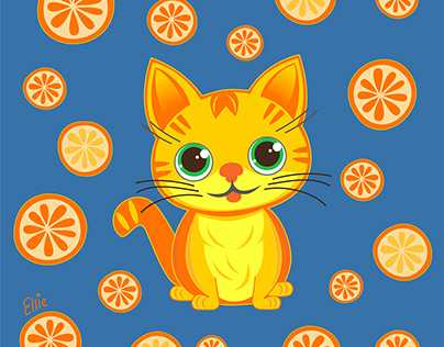 Orange Cat / Апельсиновый котик