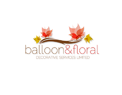 Balloon & Floral Website Layout