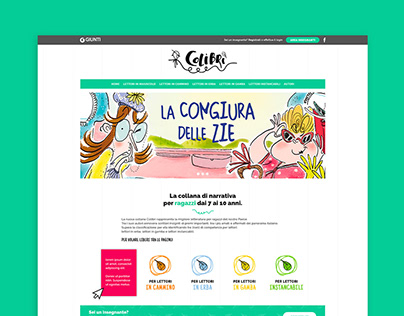 Giunti Editore - Colibrì website