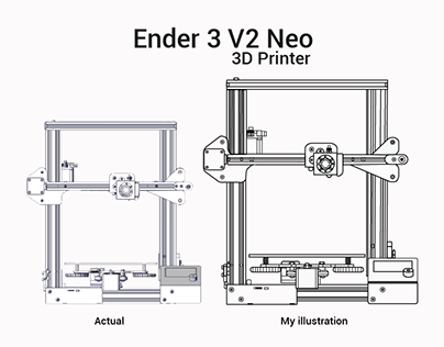 Ender 3 V2 Neo 3D printer