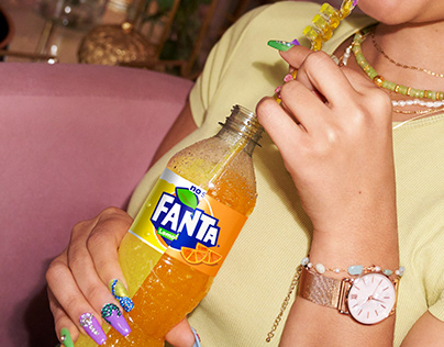 Fanta Bottle Package: Photo Manipulation