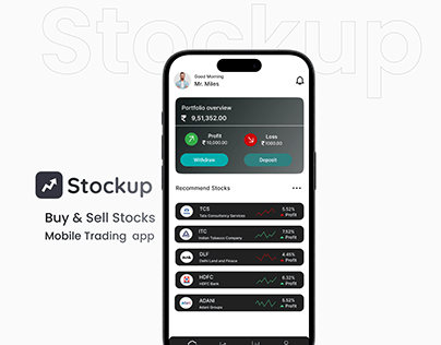 Project thumbnail - Stockup - Mobile Trading app