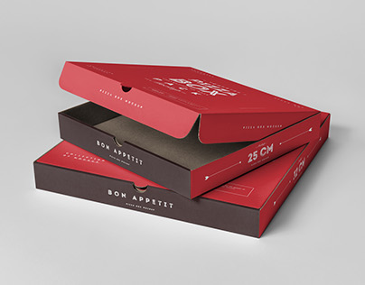 Pizza Boxes Mock-up
