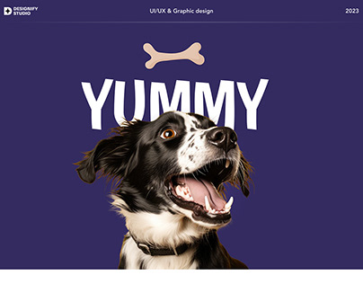 Brand Identity for Yummy - Pet food
