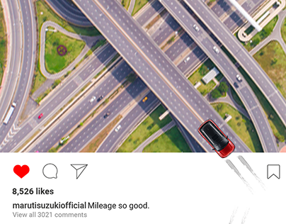 Mileage Instagram UI