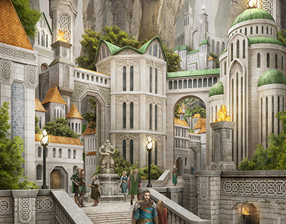 City of elves and dwarves