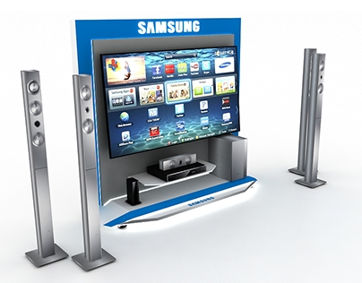 Samsung Promotional Stand