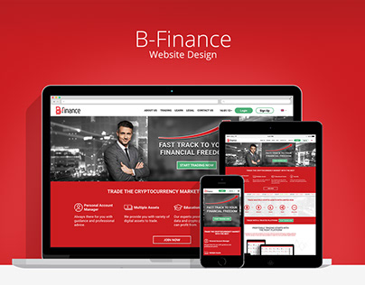 B-Finance Website Design