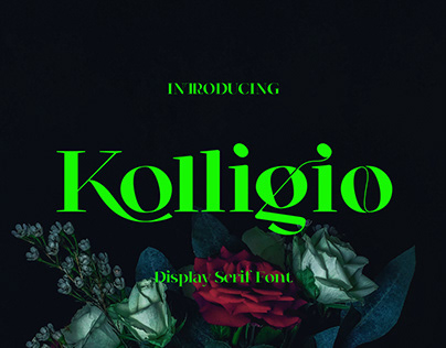 Kolligio - Serif Typeface