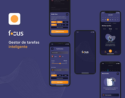 Focus App Mobile UX/UI