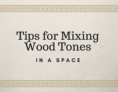 Tips for Mixing Wood Tones in a Space