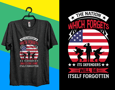 USA Army T-shirt Design