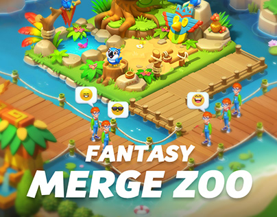 Merge Zoo-Parrot park design