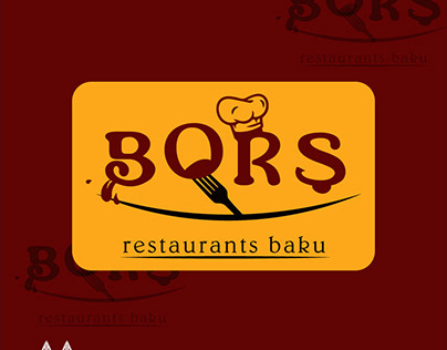 BORS restaurants logo design