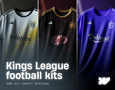 Project thumbnail - Kings League football kits