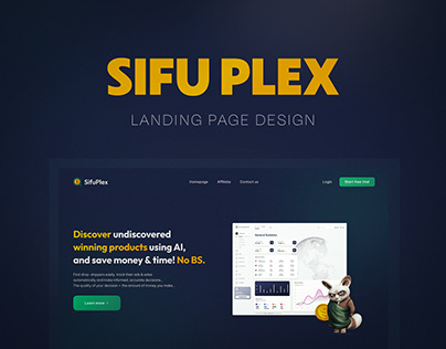 Landing Page for SifuPlex
