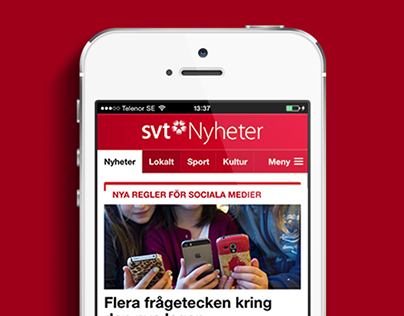 SVT - Nyhetsapp