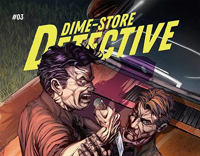 Prosjektminiatyr – DIME-STORE DETECTIVE #3