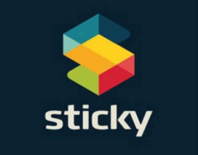 (sticky) for sticky notes