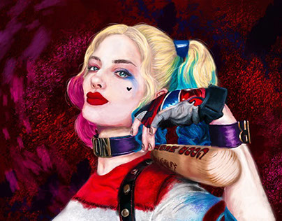 Digital Painting - Harley Quinn