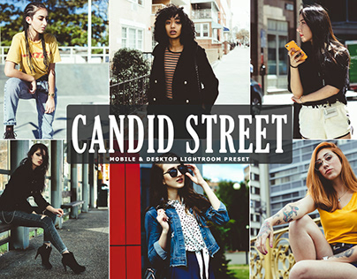 Free Candid Street Mobile & Desktop Lightroom Preset