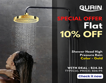 GURIN Shower Head: Limited Time Offer, Grab Yours Now!