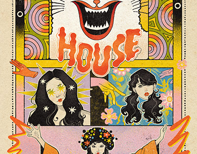 Hausu / House (1977) Poster