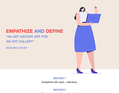 Empathize and Define - UX research