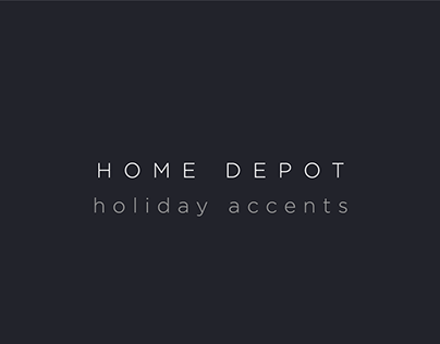 Holiday ACCENTS | Homedepot