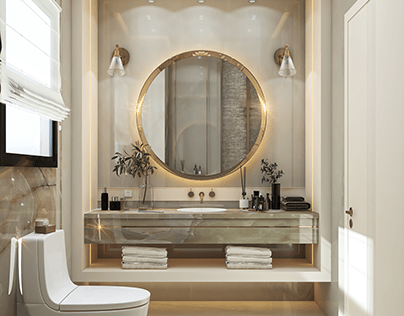 Modern Bathroom 3 in UAE