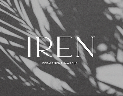 "IREN" - логотип для мастера по перманентному макияжу