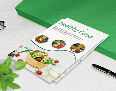 flyer-healthy-food