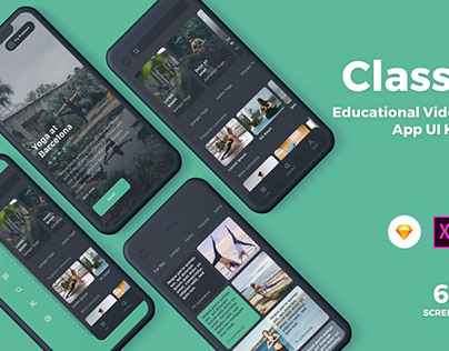 Classi - Educational Video App UI