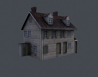 18th CENTURY WOODEN HOUSE