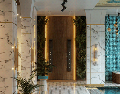 CGI - Interior pool