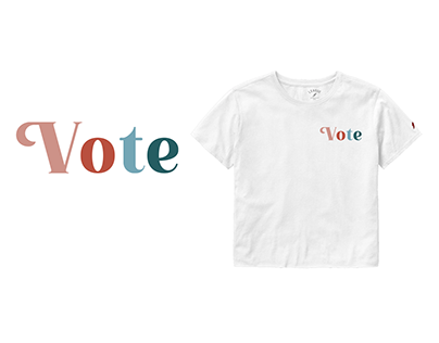 2020 Vote T-shirt Design