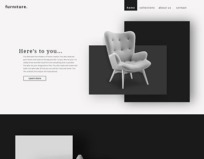 furniture. - Web design