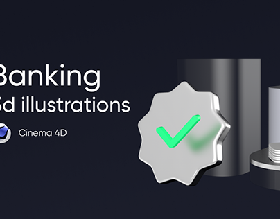 3d illustrations | Banking