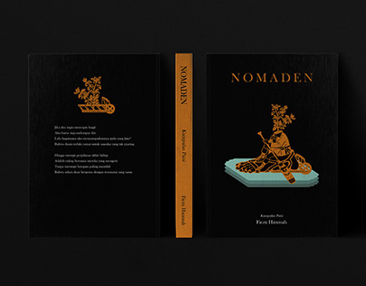 Project thumbnail - Book Cover // NOMADEN by Fiezu Himmah