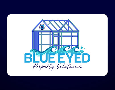 Blue Eyed Property Solution - Logo Designs