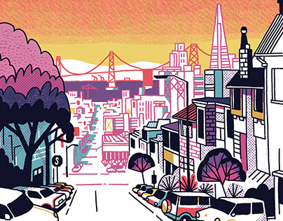 San Francisco illustrations