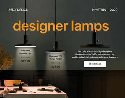 Mommolights Website E‑commerce | Lamps