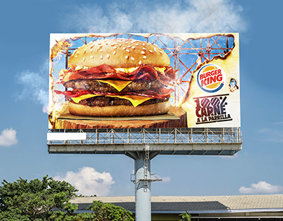 The Burning Billboard - Burger King